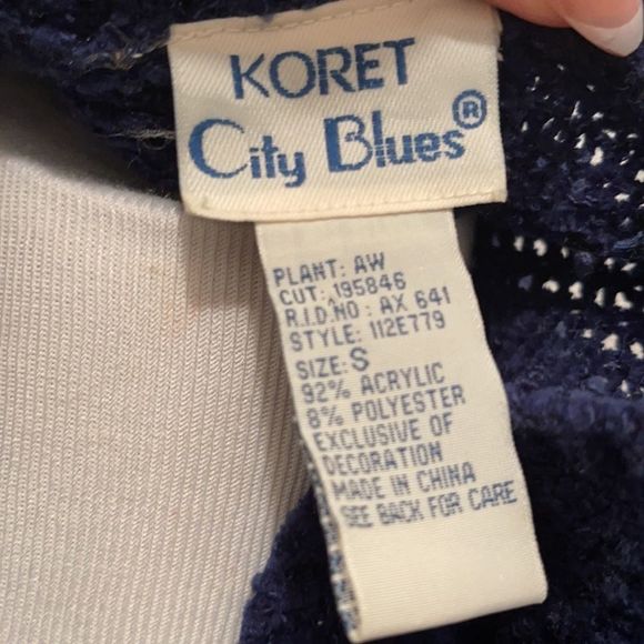 VIntage Koret City Blues Sweater Vest - Picture 5 of 7